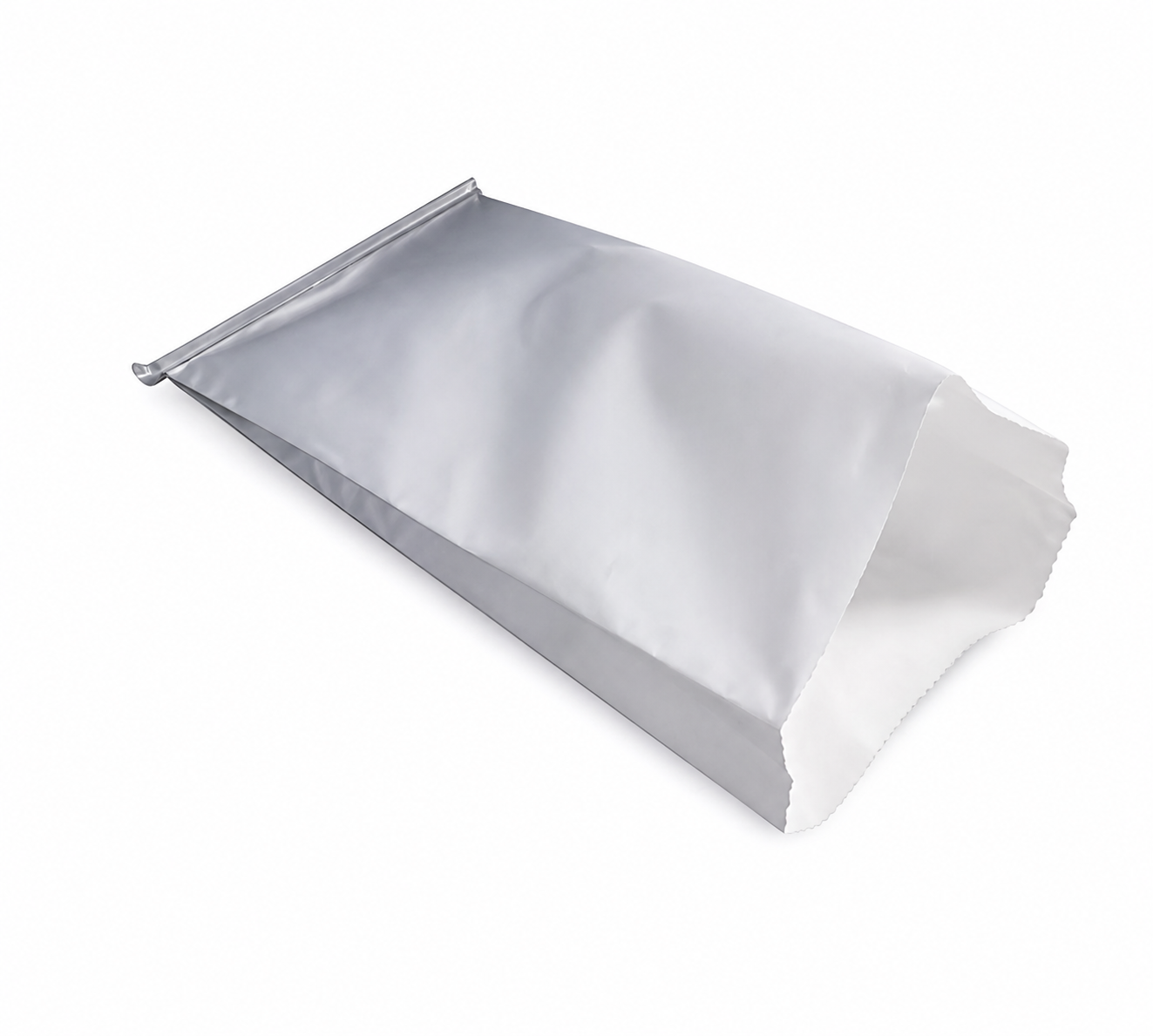 HDPE Laminated Centre Sealed White Paper Bag